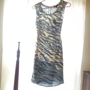 Banana Republic Silk Blue dress